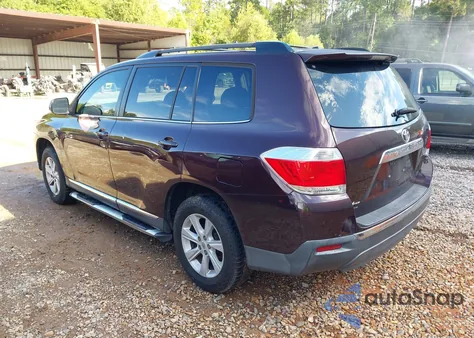 2012 Toyota Highlander Se V6 z USA, uszkodzony, nr VIN 5TDZK3EH2CS063992